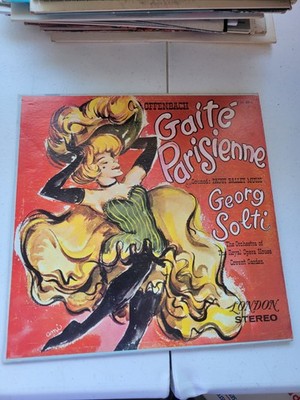 Offenbach Gaîté Parisienne London Stereo Vinyl LP Georg Solti Royal Opera House