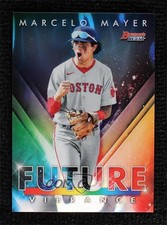 2021 Bowman's Best Bowman Future Vibrance Lava Refractor 20/50 Marcelo Mayer 1v3