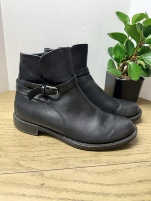 ECCO Women's Sartorelle 25 Mid Cut Buckle Ankle Boots SIZE 7