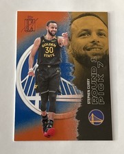 2025-26 Topps Signature Steph Curry Orange & Blue #52 Golden State Warriors