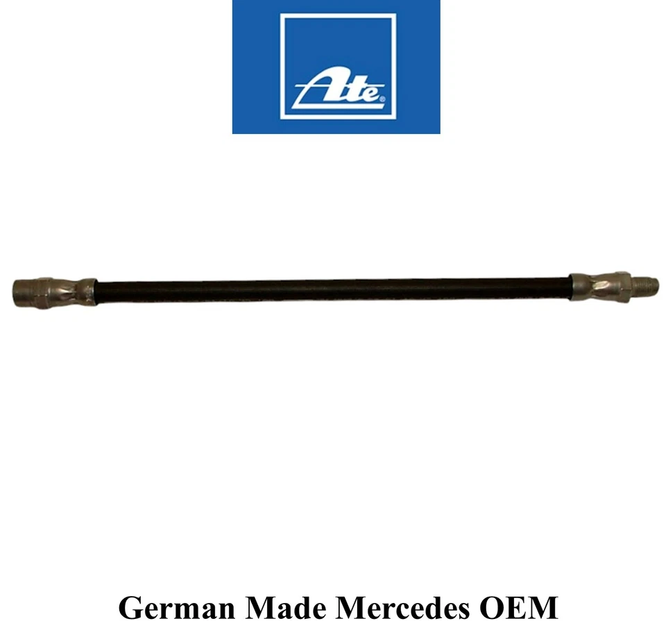 Manguera flexible de freno trasero izquierdo derecho Mercedes Ate 1973-95 126 428 03 35 MB OEM Foto 3 de 4