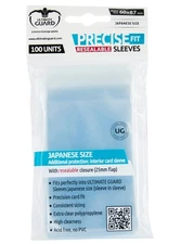 Ultimate Guard UGD010312 Precise-Fit Sleeves Resealable Japanese Size Trading Ca