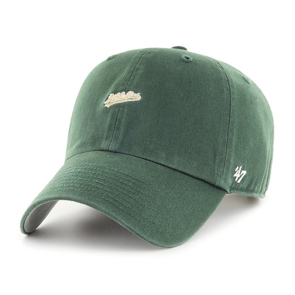 '47 Brand Cap Mlb Athletics Base Runner Script '47 Clean Up Basecap Schriftzug-image