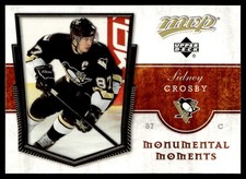 2007-08 Upper Deck MVP Monumental Moments Sidney Crosby Pittsburgh Penguins #MM3
