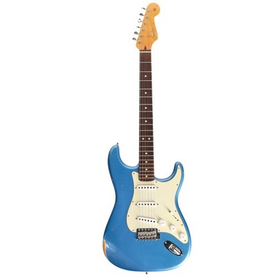 Fender Custom Shop 1963 Stratocaster Relic Aged Lake Placid Blue Metallic #CZ...