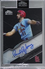 2020 Topps Chrome Black Chrome Black Auto Paul DeJong #CBA-PD Auto 8k4