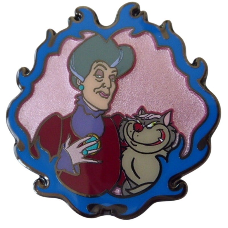 Disney Trading Pin Villains With Sidekicks Blind Box - Lady Tremaine