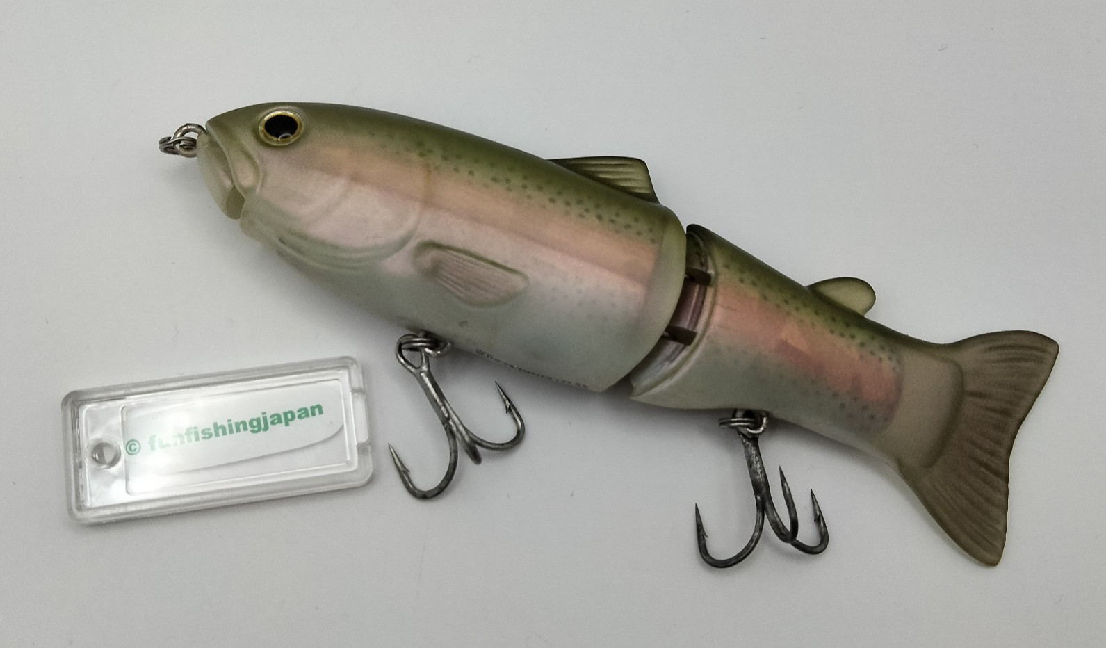Rainbow Trout deps new slide swimmer 145 swimbait rare bass fishing lure JDM HTF - Image 2