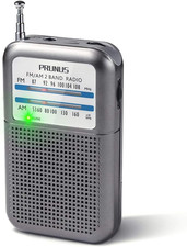 Pocket Battery AM FM Radio Portable, Mini Transistor Radio with Excellent Recept