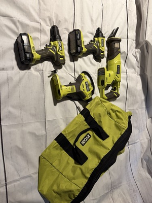 #ad Ryobi Tool Battery Charger and Bag Bundle 18V $175.00