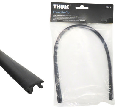 Thule Wind Noise Adapter Cover For Thule Rapid System Bars Black 882100