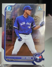 Luis Meza 2022 1st Bowman Chrome Prospects #BCP-209 - Blue Jays RC
