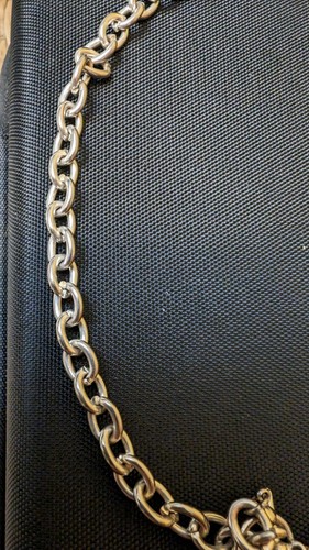 Return to Tiffany & Co. Round Tag Charm Bracelet 925 Sterling Silver Authentic - Picture 2 of 4