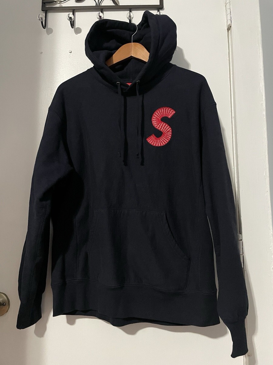 Supreme slogo パーカー　FW20 Navy Supreme(シュプリーム) パーカー・クルーネックのオンライン通販