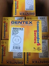 Gentex GCSB24PCW Ceiling Strobe White Blue Lens 24 VDC UL Listed New