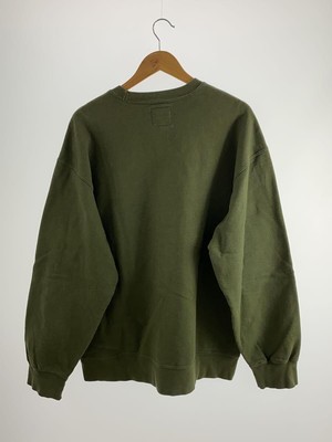 SUPREME YOHJI YAMAMOTO CREWNECK SWEATSHIRT MEN COLOR KHAKI COTTON 