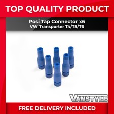 FOR TRANSPORTER T4 T5 T6 POSI TAP CONNECTORS SET x6 PL605 16-18 GA NO STRIP WIRE