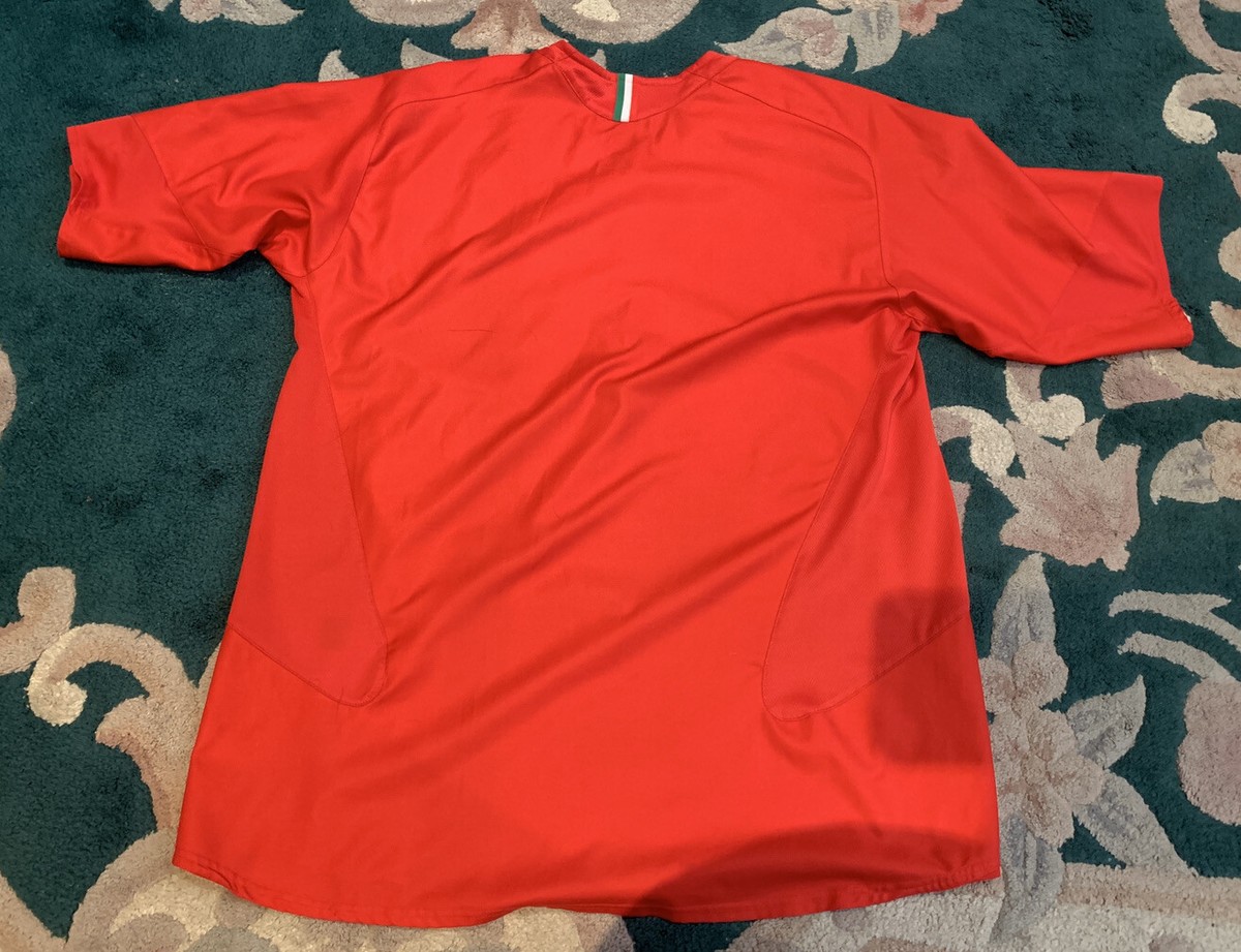 【希少】Juventus Nike 赤　ユニフォーム Lサイズ Vintage Nike Juventus FC Mens XL Soccer Jersey Football