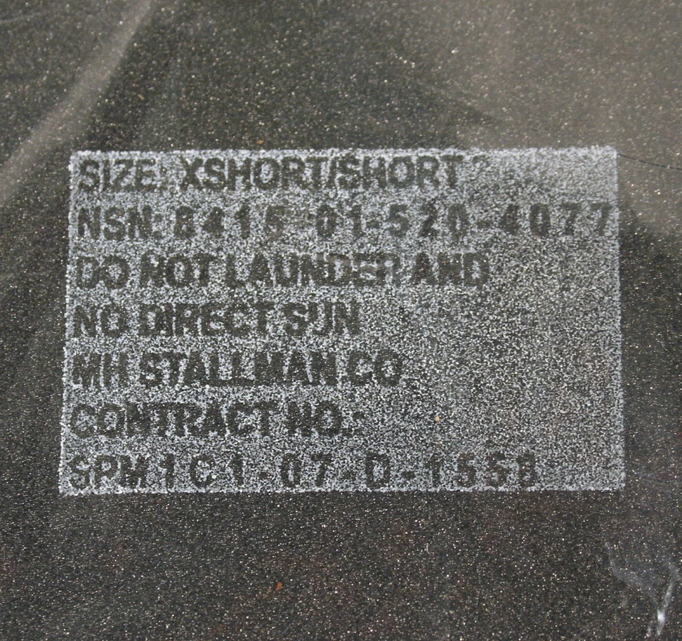 CANTIDAD 5 Pares USGI Militar Ejército RODILLERA BDU Pantalones INSERTOS X-Cortos/Cortos Nuevo en Caja - Imagen 3 de 3