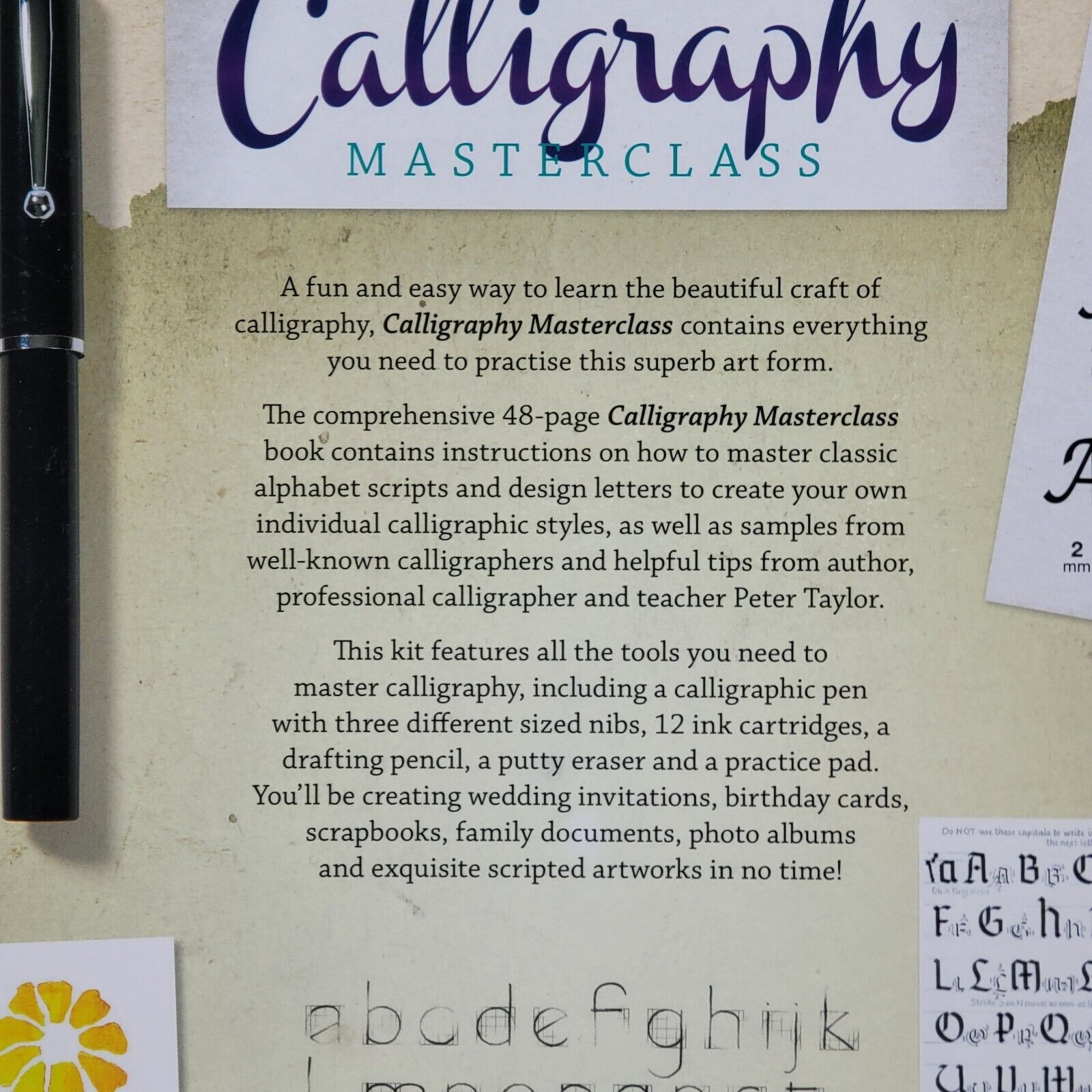 Art Maker Modern Calligraphy Kit - Art Kits - Art + Craft - Adults - Hinkler