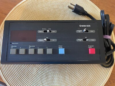 Vintage GraLab Model 505 Digital Darkroom Timer
