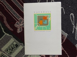 Vauxhall Ellesmere Port Factory Visitor Brochure No Date Astra