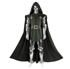 Doctor Doom Cosplay Costume Victor von Doom Full Set Men Halloween Suit
