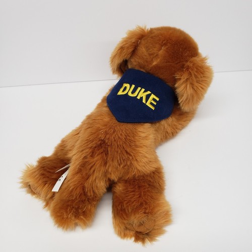 Bush Baked Beans 12 Zoll Duke Golden Retriever Hund blau bestickt 2020 Plüsch