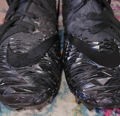 RARE* Nike Force Savage Elite Lineman Football Cleats Black  display picture 1