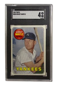 Mickey Mantle 1969 Topps #500 Base (Last Name in Yellow) Price Guide ...
