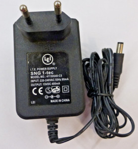 LEI SNG 1-tec 41150040-C5 ite Netzteil DC 15V= 400mA Speedport 200 / 300