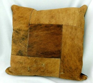 animal hide pillows