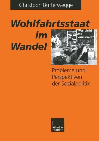 Wohlfahrtsstaat Im Wandel | Buch | 9783322951199-image