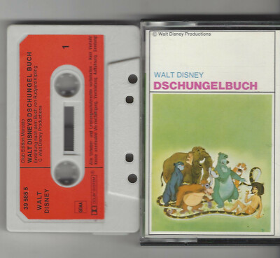 MC CLUB EDITION MARCATO Walt Disneys Dschungelbuch Hörspiel mit Edgar Ott