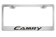 Chrome License Plate Frame For Camry