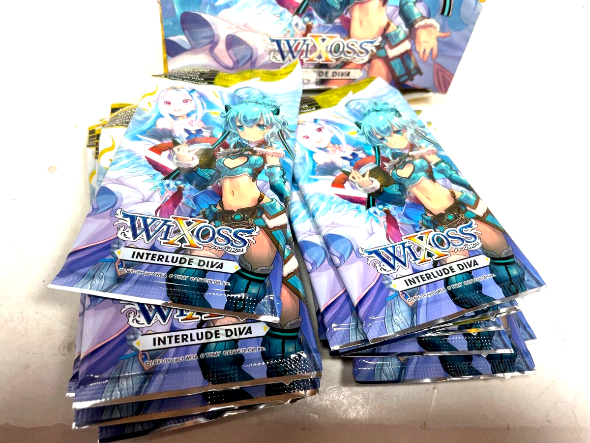 WiXoss Interlude Diva 20 Booster Packs with Box - Packs Unopened