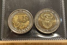 SOUTH AFRICA 5 Rand 2011, Reserve Bank 90th Anniversary, UNC / BU