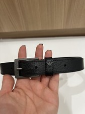 Boys Belt Emporio Armani Belt Armani Junior Black Leather Belt Size 59