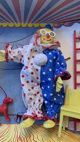 ORIGINAL KNICKERBOCKER SKIPPY THE CIRCUS CLOWN 546 BOXED EXTRA CLOWN - Picture 4 of 10