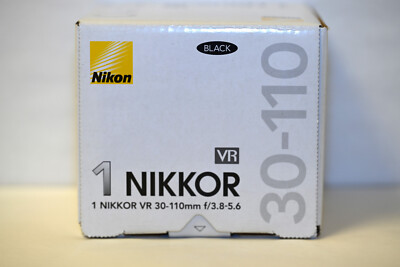 Nikon 1 nikkor vr 30-110mm f/3.8-5.6 Zoom Lens Open Box | eBay