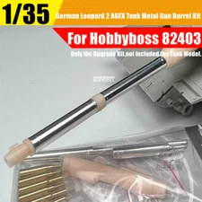 1/35 German Leopard 2 A6 MBT Metal Gun Barrel+Shells Kit for Hobby Boss/Ryefield