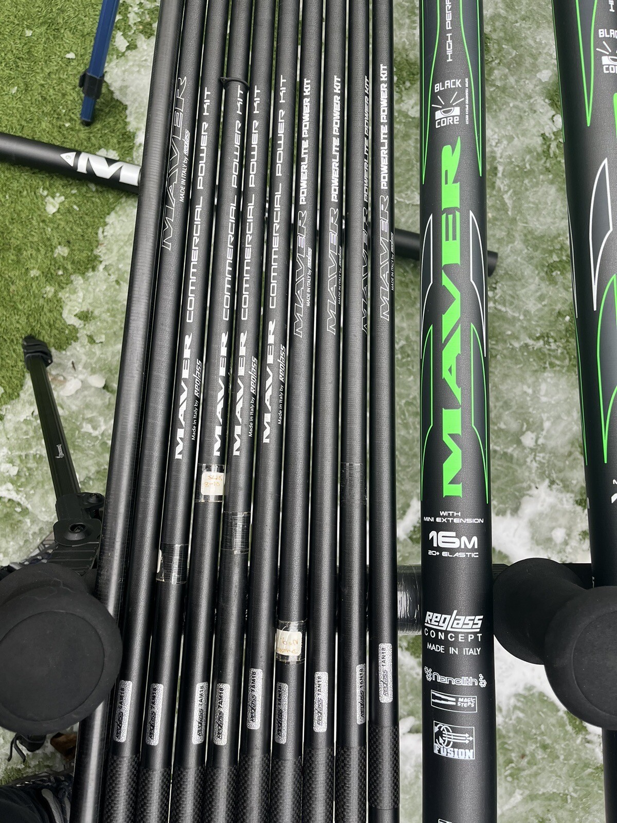 Maver MVR Competition 16m Pole Commercial Package Coarse Fishing Pole