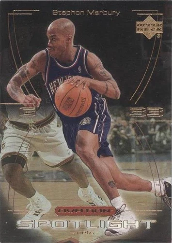 2000-01 Upper Deck Ovation - Stephon Marbury #OS13