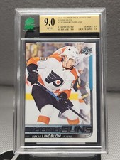 C 2018-19 Upper Deck #218 Oskar Lindblom Young Guns Rookie RC Mint Mnt 9