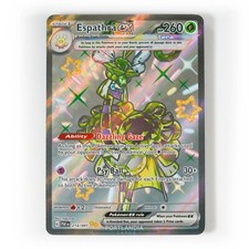 Pokemon - Espathra ex - 214/091 - SV Paldean Fates - Shiny Rare Card