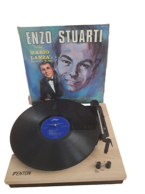 ENZO STUART1 SINGS MARIO LANZA FAVOURITE SONGS LP ALLEGRO ALL842 1967 £6.09 EX