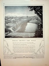 Original United States Rubber Company Ad: Golf; These Things are Golf