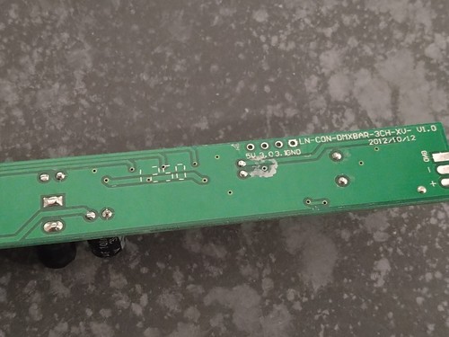 DMX Module Platine 3-Kanal RGB Decoder DMXBAR LED Dimmer 12-24V max 4A pro Kanal - Bild 7 von 8