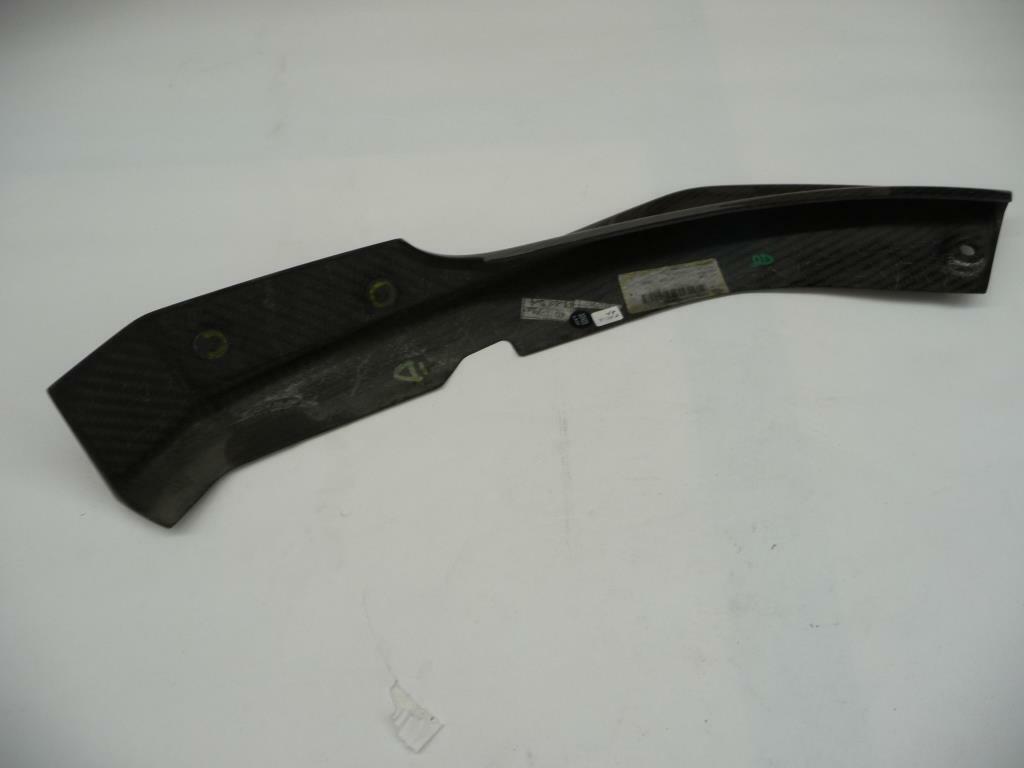 09-12 Maserati GranCabrio GranTurismo Front Bumper Left Lower Spoiler Carbon OEM