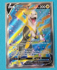 Carte Pokémon - Fulgudog V 249/264 Full Art FA  - Ultra Rare - EB08 - VF 2021